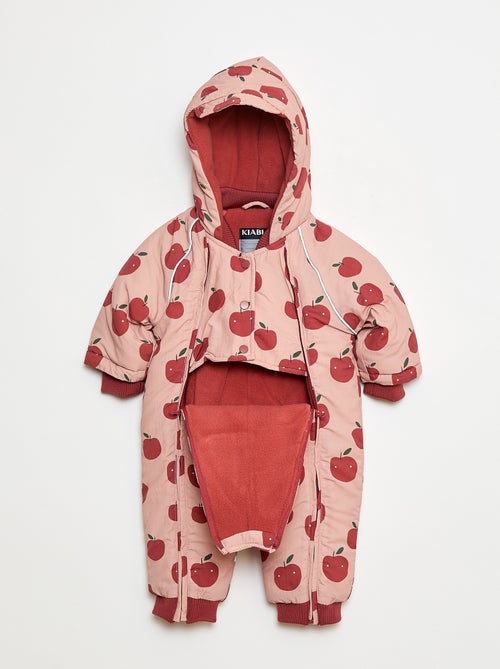 Combipilote imprimée doublée en polaire - Kiabi