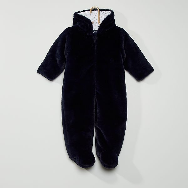 Combipilote Polaire Bebe Fille Bebe Fille Bleu Marine Kiabi 25 00