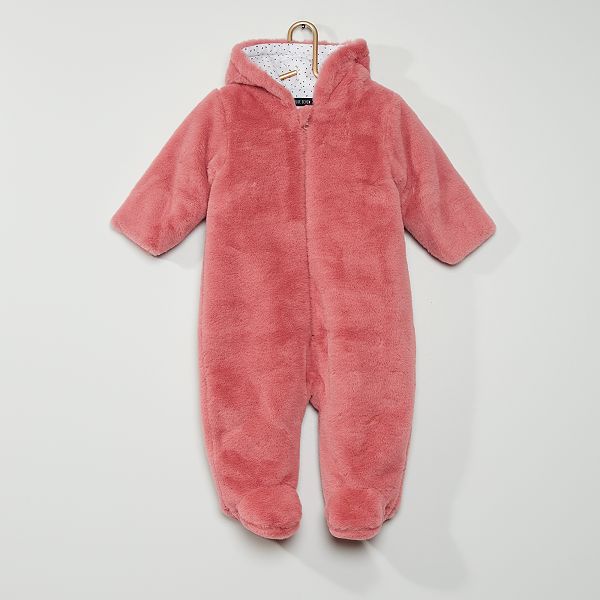 Combipilote Polaire Bebe Fille Bebe Fille Rose Kiabi 25 00