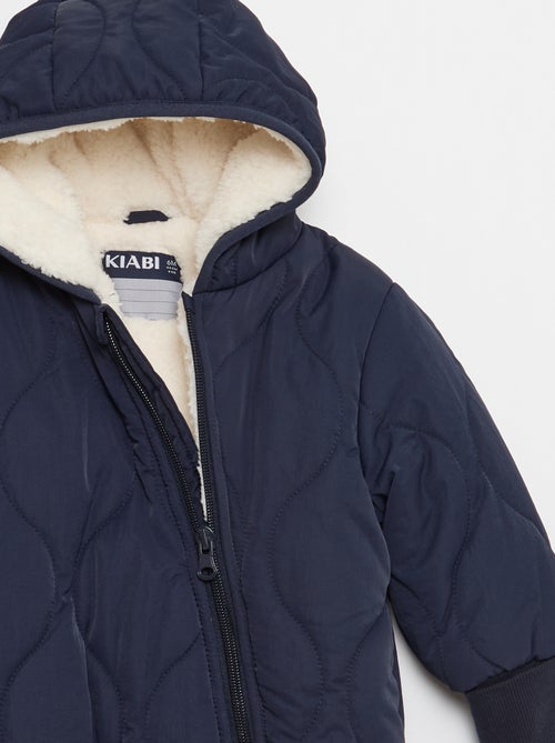 Combipilote sans pieds avec doublure effet moutonné - Kiabi
