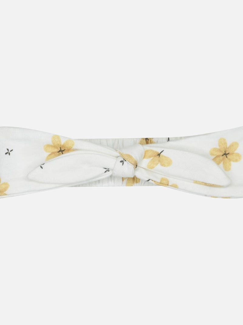 COMBIROBE BANDEAU GLAIEUL NAISSANCE Blanc - Kiabi