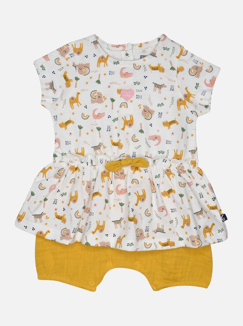 COMBIROBE BANDEAU LOU NAISSANCE Blanc - Kiabi