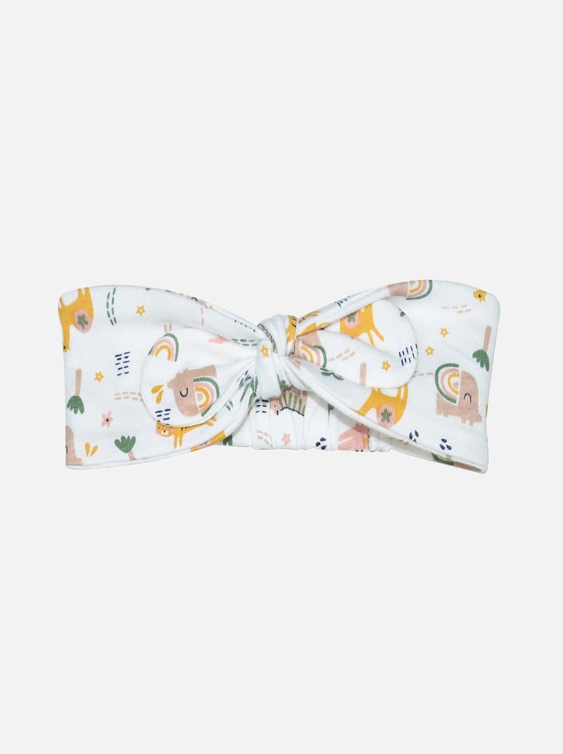 COMBIROBE BANDEAU LOU NAISSANCE Blanc - Kiabi
