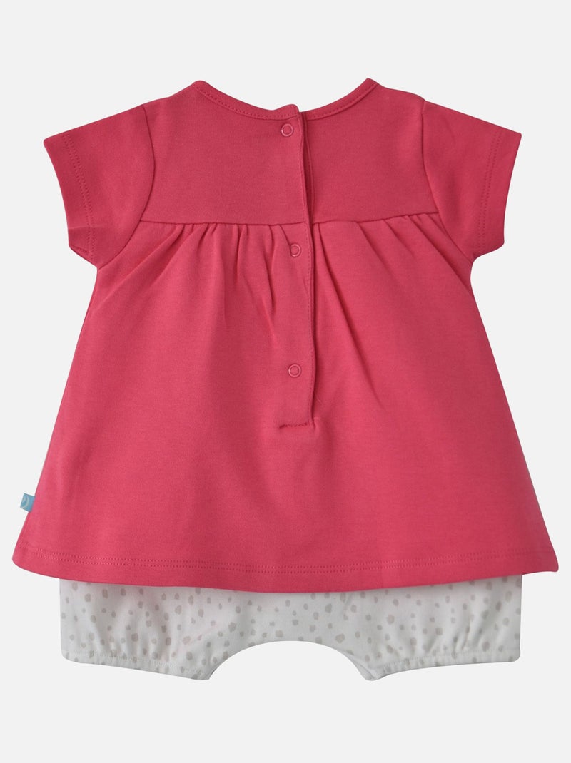 COMBIROBE BEBE ELVIRE Rose - Kiabi
