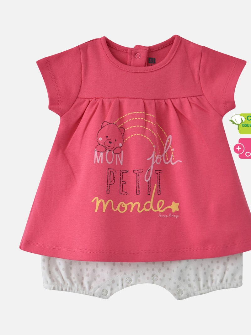COMBIROBE BEBE ELVIRE Rose - Kiabi