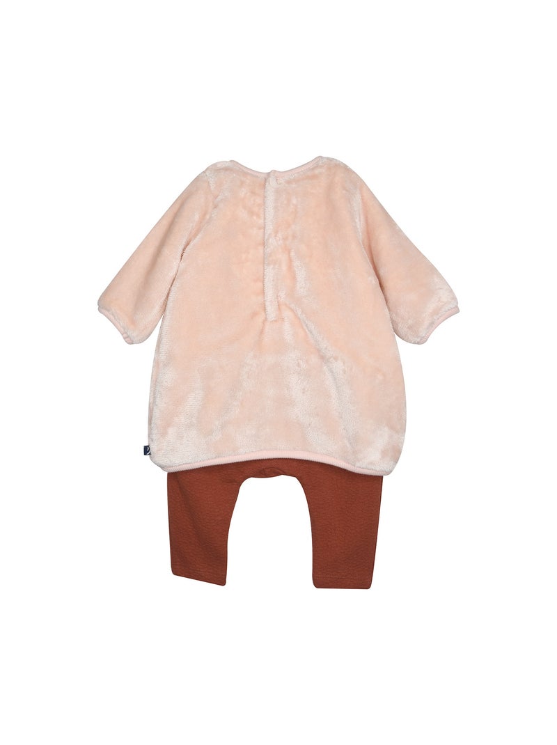 Combirobe en maille Pascaline Rose - Kiabi