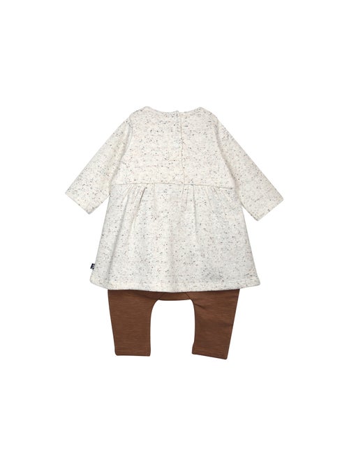 Combirobe en maille Perlette Sucre d'Orge - Kiabi