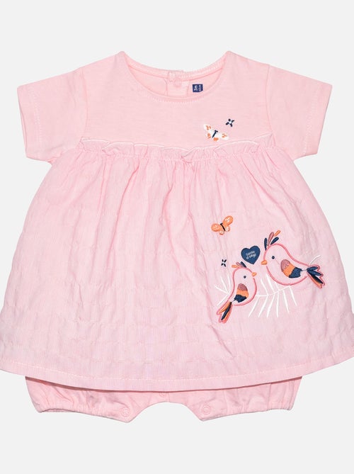 COMBIROBE GARANCE MANCHES COURTES NAISSANCE - Kiabi