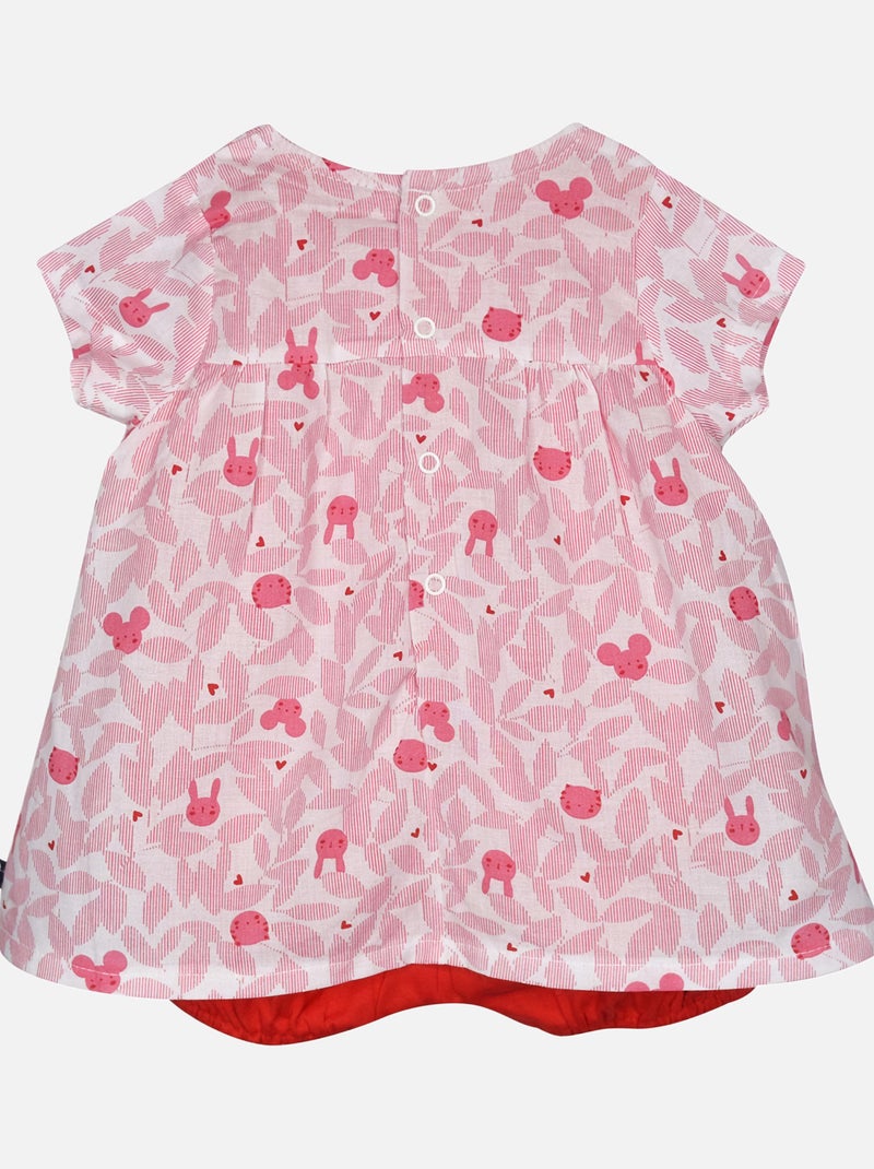 COMBIROBE GWENDOLINE MANCHES COURTES NAISSANCE Blanc - Kiabi