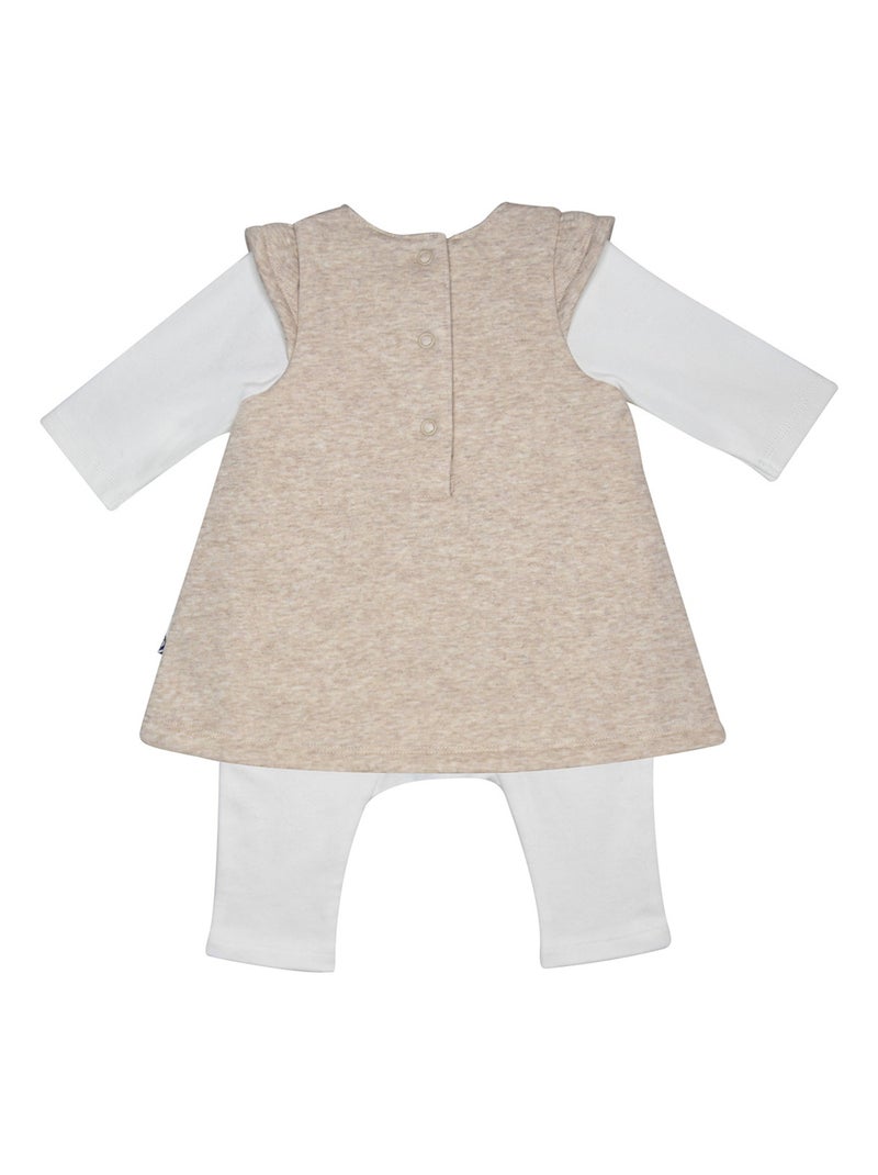 COMBIROBE ISABELLE MOLLETON NAISSANCE Beige - Kiabi
