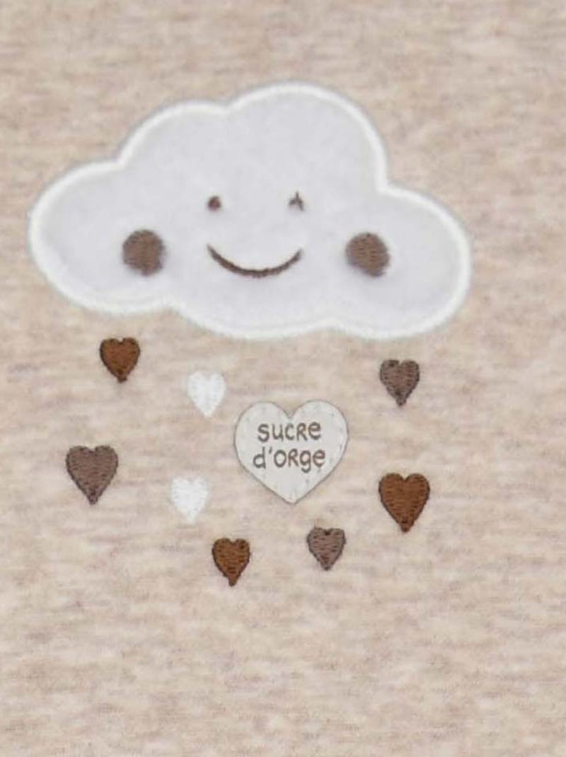 COMBIROBE ISABELLE MOLLETON NAISSANCE Beige - Kiabi