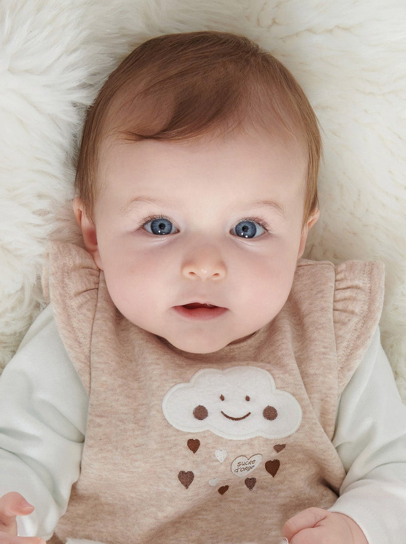 COMBIROBE ISABELLE MOLLETON NAISSANCE Beige - Kiabi