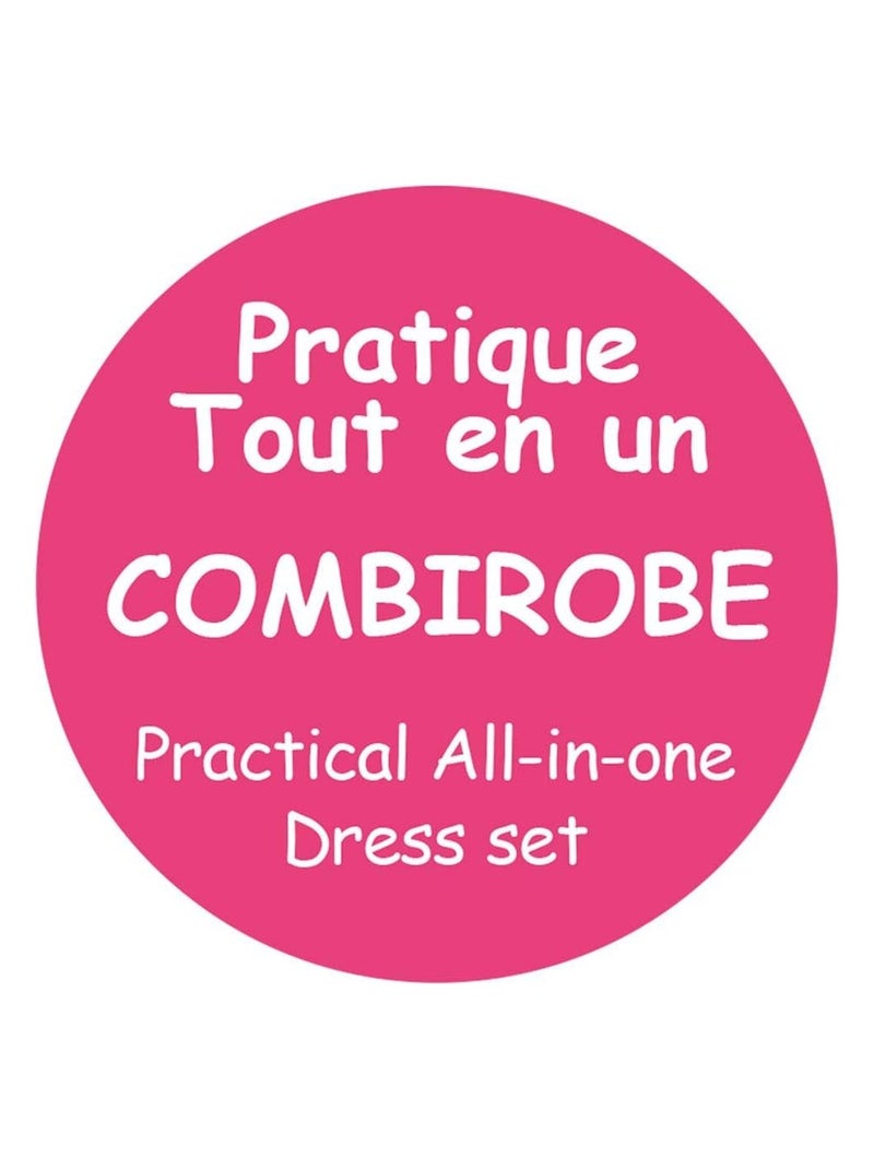 COMBIROBE ISABELLE MOLLETON NAISSANCE Beige - Kiabi