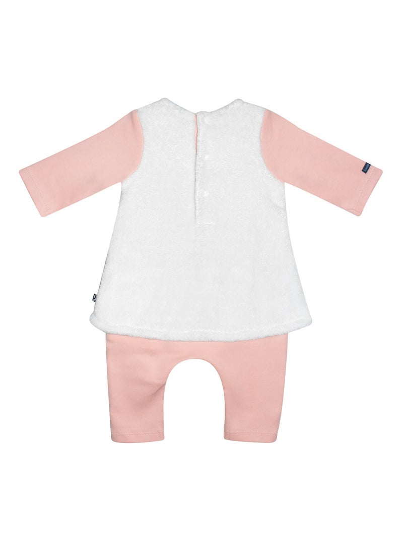 COMBIROBE MARGAUX MAILLE SUCRE D'ORGE Rose - Kiabi