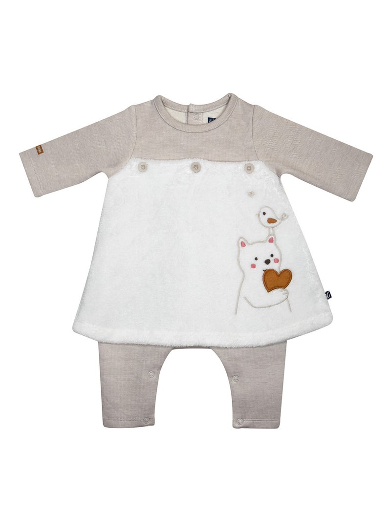 COMBIROBE MAXINE MAILLE NAISSANCE Beige - Kiabi