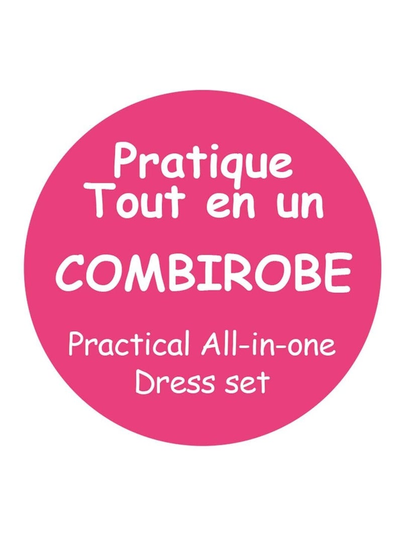 COMBIROBE NAISSANCE FALBALA Bleu - Kiabi