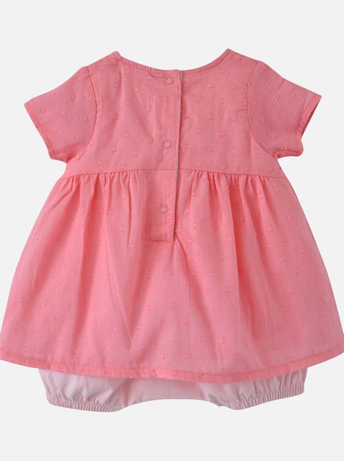 COMBIROBE NAISSANCE MANCHES COURTES EMELINE - Kiabi