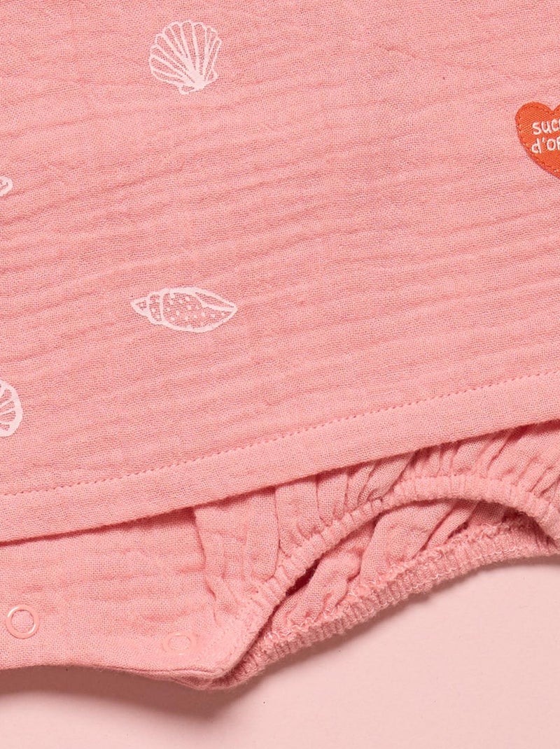 COMBIROBE NICKIE NAISSANCE Rose - Kiabi