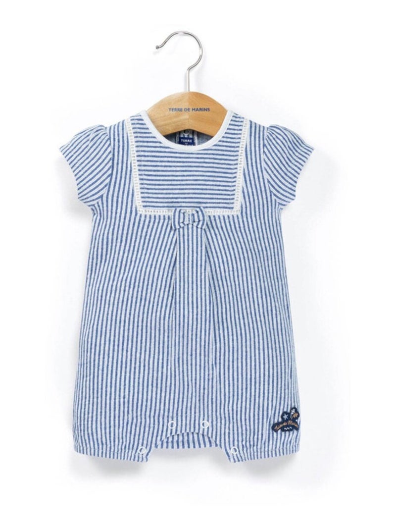 Combishort - Terre de Marins Blanc Bleu - Kiabi