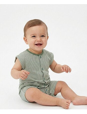 Combishort 100% coton - Terre de Marins