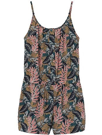 Combishort à fleurs fille name it