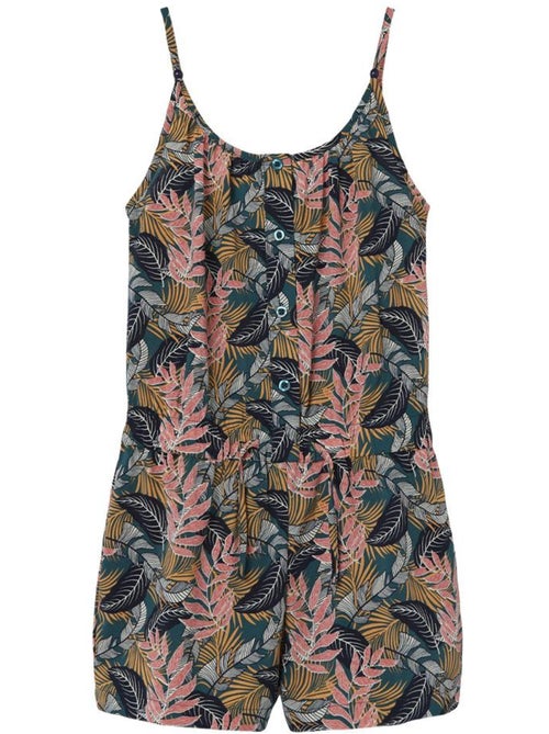 Combishort à fleurs Fille Name It - Kiabi