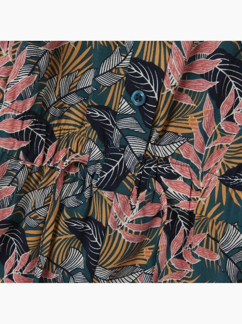 Combishort à fleurs Fille Name It - Kiabi