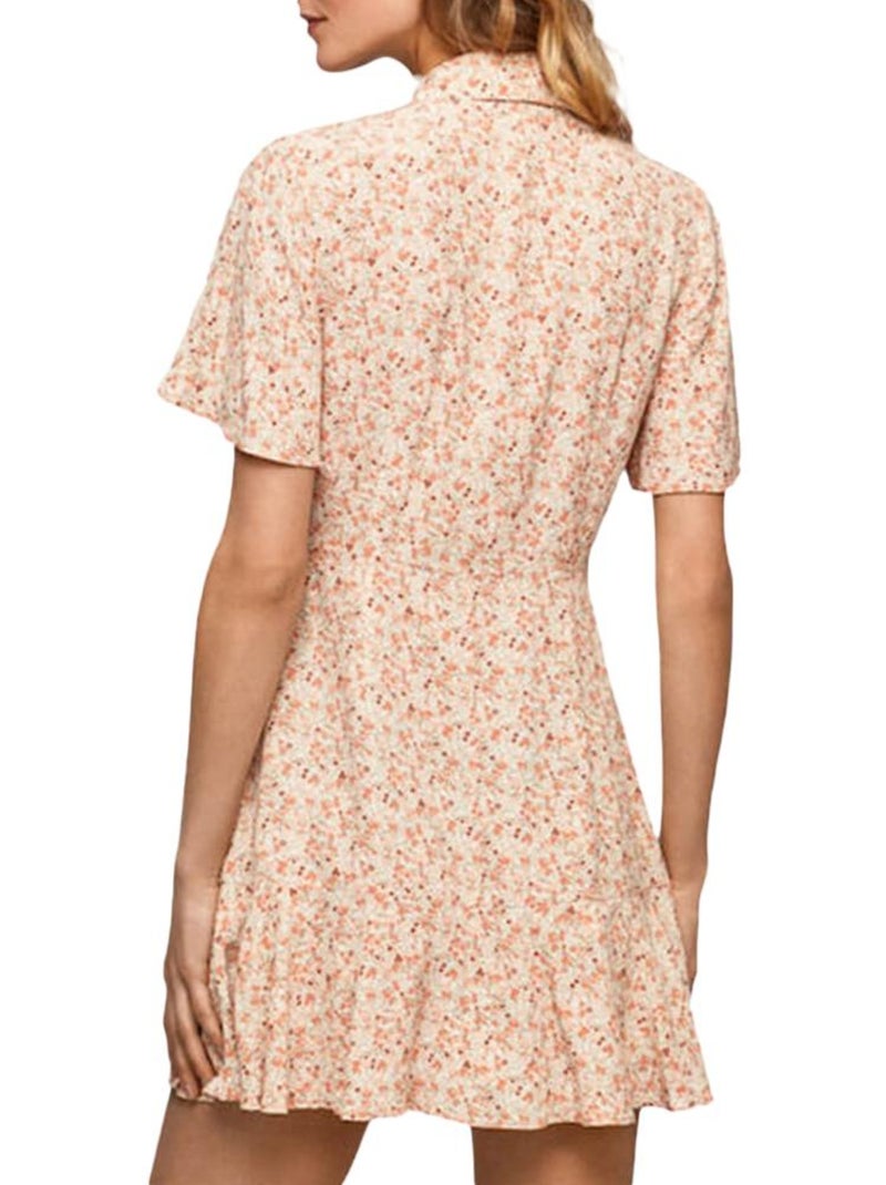 Combishort à Motifs Femme Pepe Jeans Aide Orange - Kiabi
