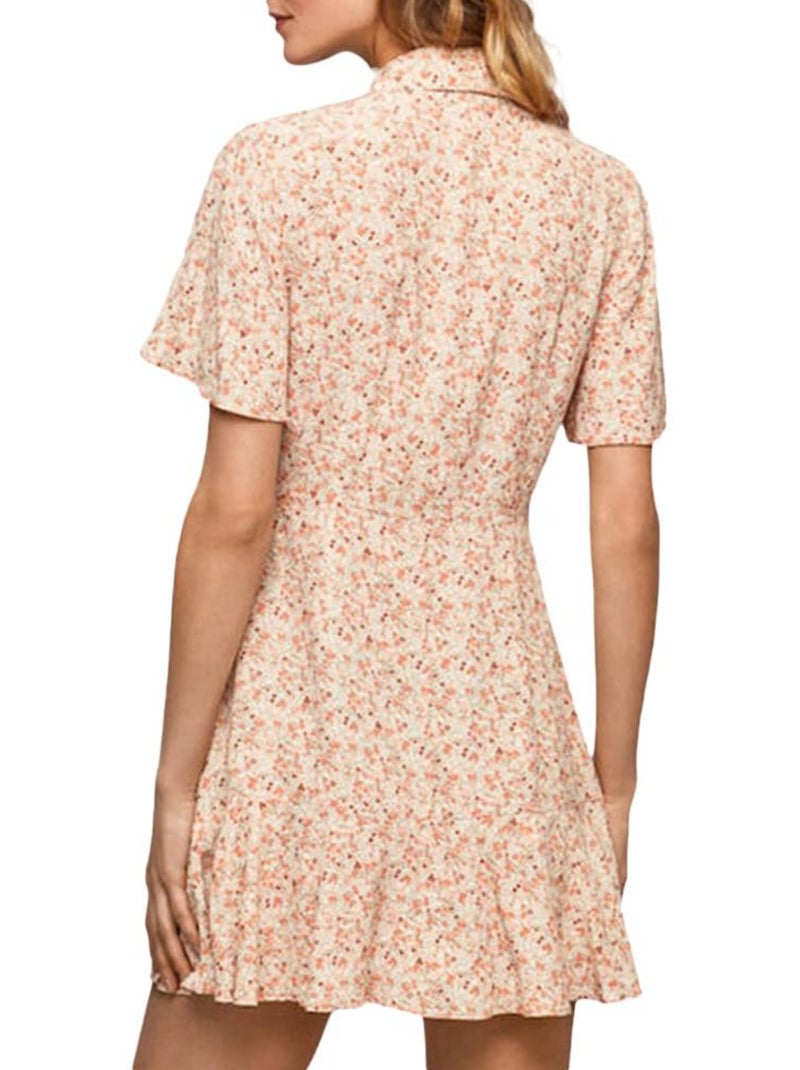 Combishort à motifs femme pepe jeans aide Orange - Kiabi