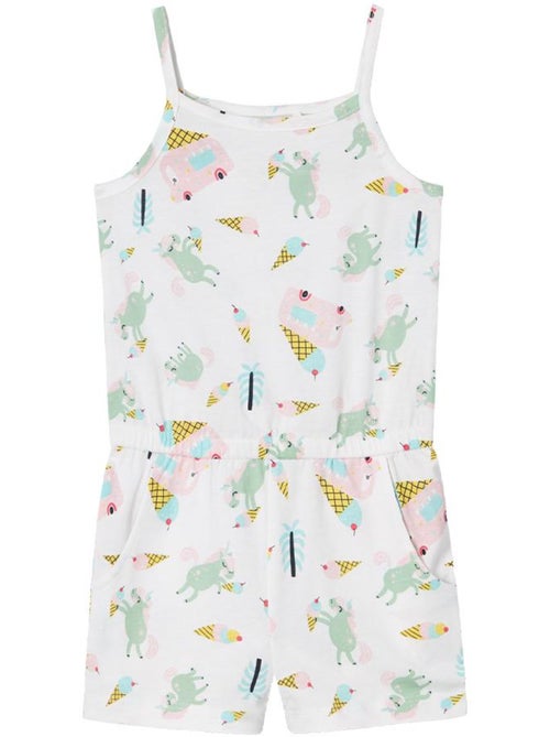 Combishort à Motifs Fille Name it - Kiabi