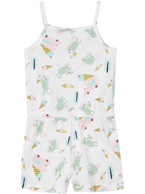 Combishort à Motifs Fille Name it - Kiabi