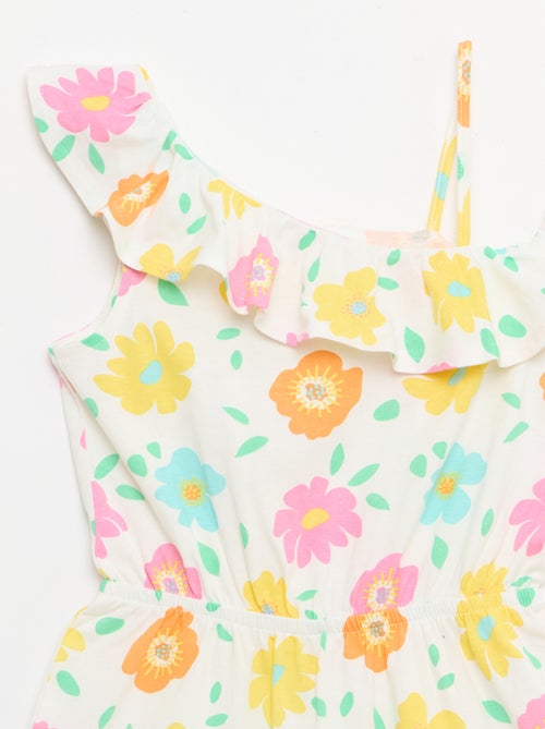 Combishort avec col asymétrique - Kiabi