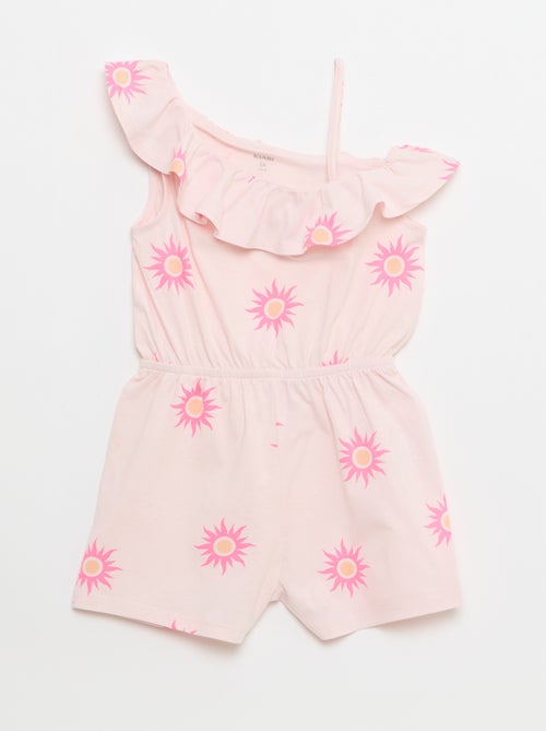 Combishort avec col asymétrique - Kiabi