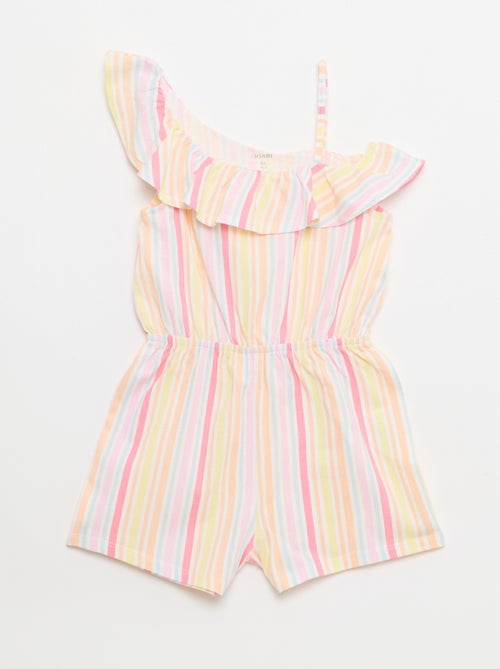 Combishort avec col asymétrique - Kiabi