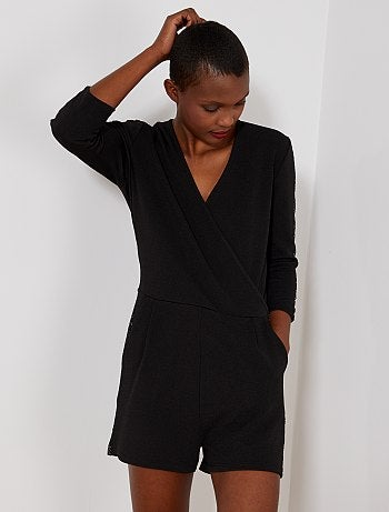 Combishort bandes pailletées - Kiabi