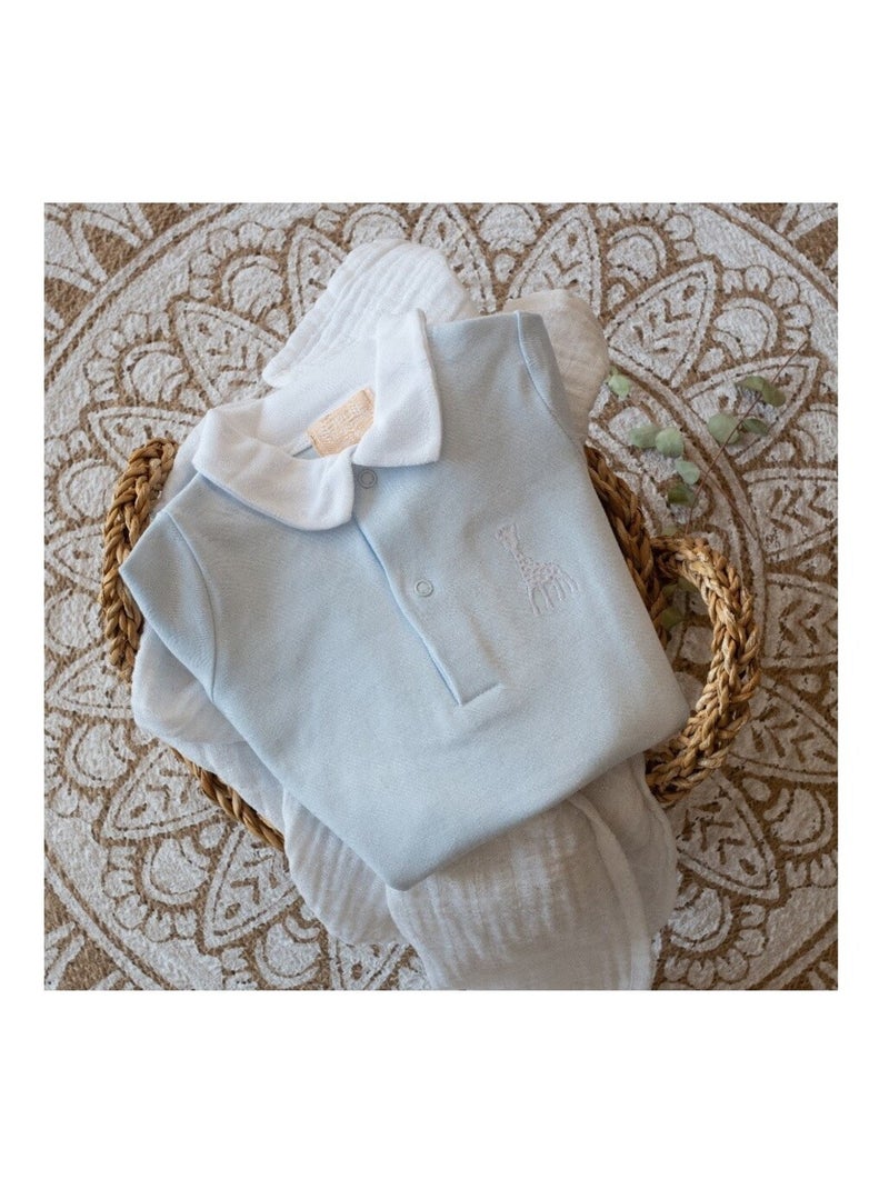 Combishort bébé - Sophie la Girafe Bleu - Kiabi