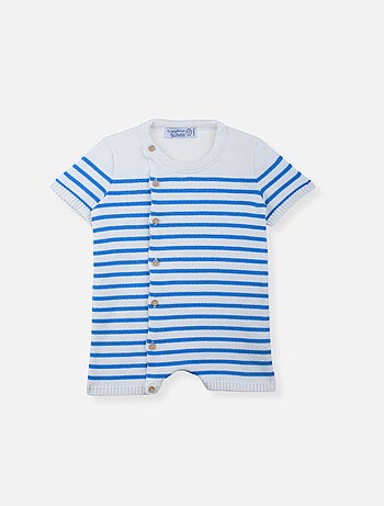 Combishort bébé en coton