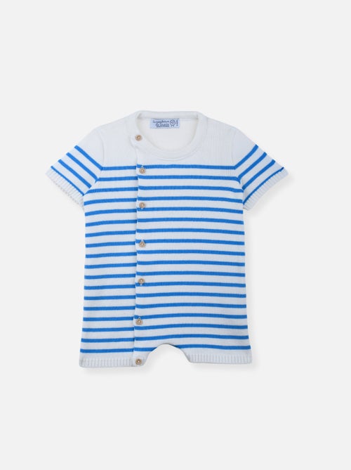 Combishort bébé en coton - Kiabi Combishort bébé en coton - Kiabi