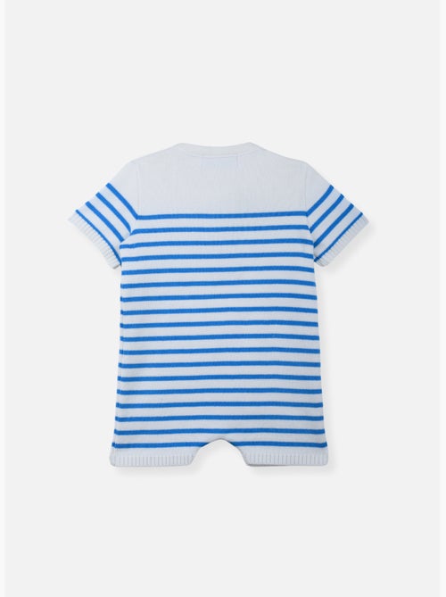 Combishort bébé en coton - Kiabi Combishort bébé en coton - Kiabi