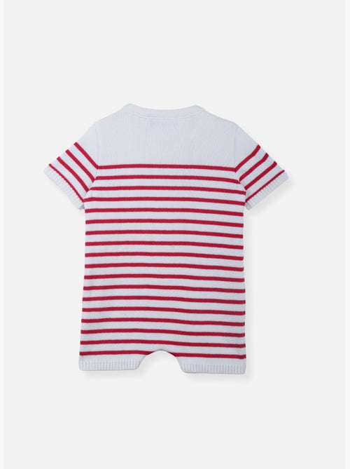 Combishort bébé en coton - Kiabi Combishort bébé en coton - Kiabi
