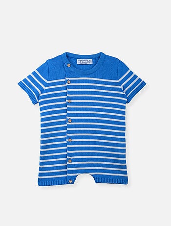 Combishort bébé en coton