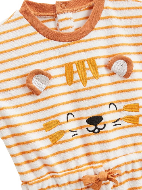 Combishort bébé en éponge Mio - Kiabi