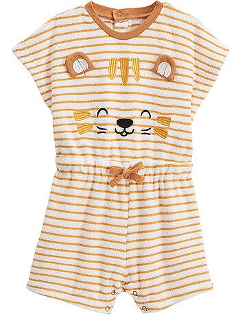 Combishort bébé en éponge Mio