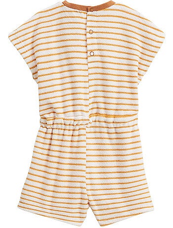 Combishort bébé en éponge Mio