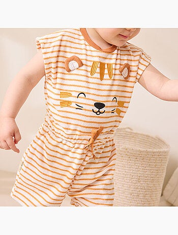 Combishort bébé en éponge mio