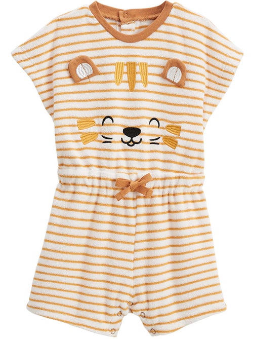 Combishort bébé en éponge Mio - Kiabi