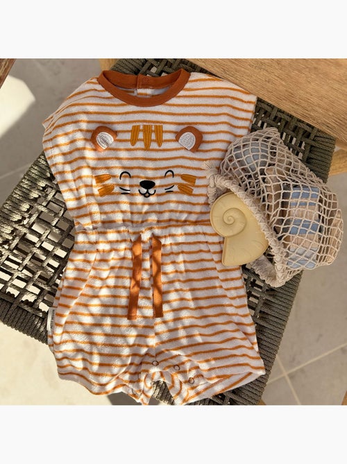Combishort bébé en éponge mio - Kiabi