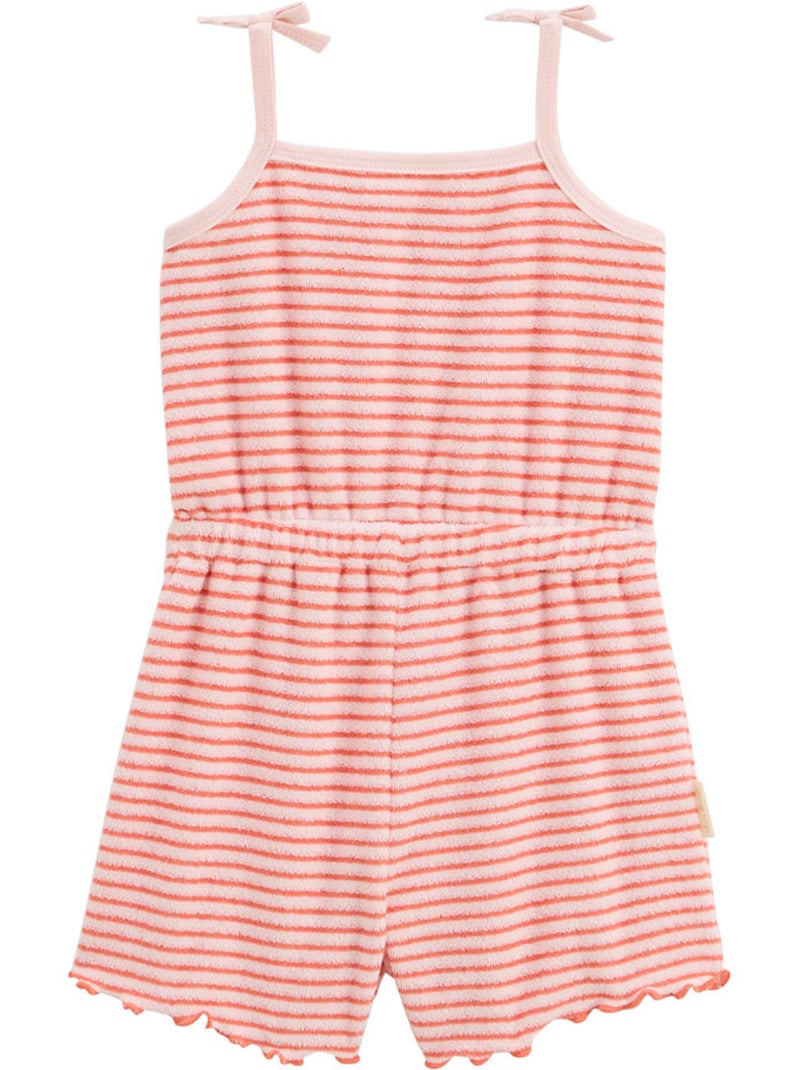 Combishort bébé en éponge Saona Rose - Kiabi