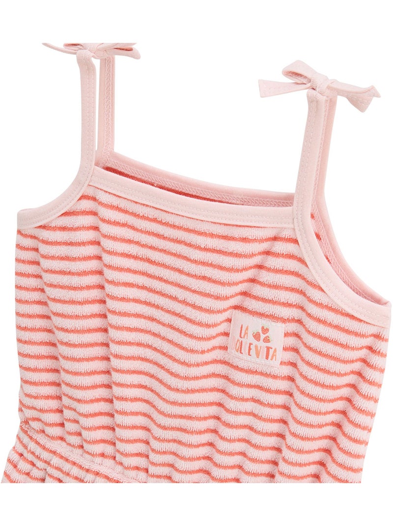Combishort bébé en éponge Saona Rose - Kiabi