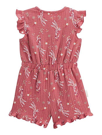 Combishort bébé en gaze de coton Fiesta